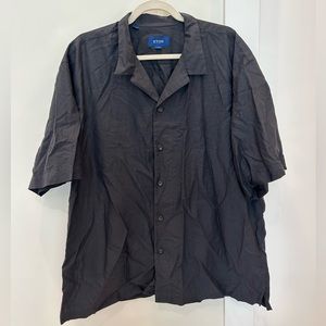 Eton Cotton-Silk Resort Shirt